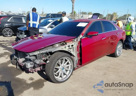 2014 Cadillac Cts Standard из США, поврежденный, VIN 1G6AP5SX1E0194300